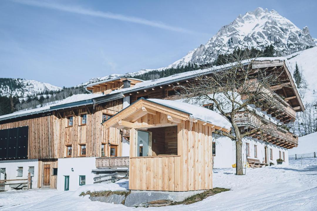 Appartement Adamhof Spielberg Leogang Exterior foto